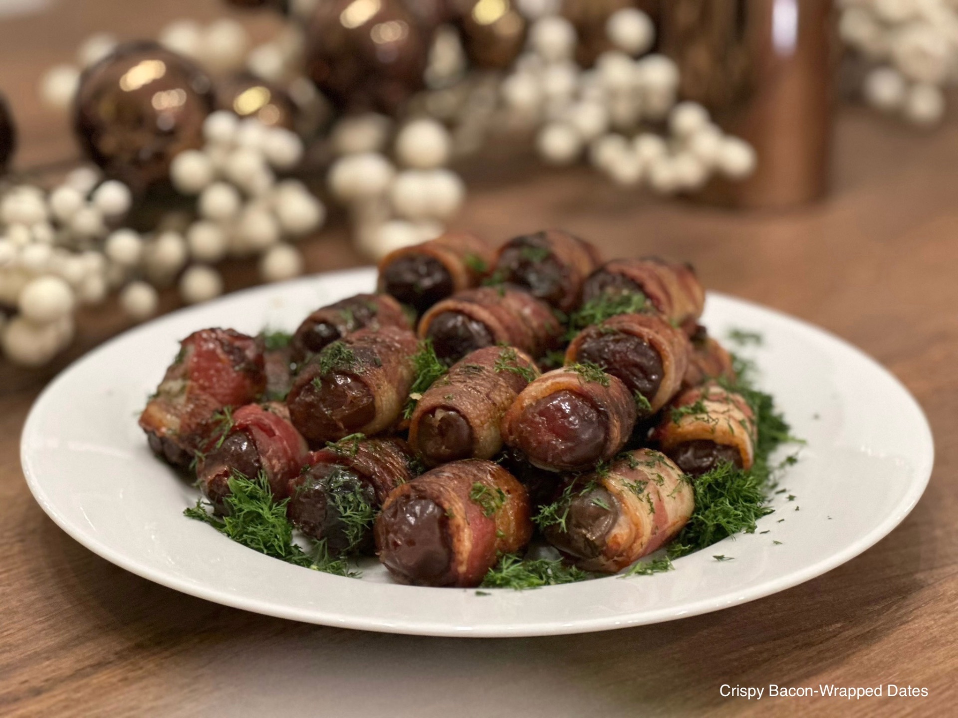 Crispy Bacon-Wrapped Dates