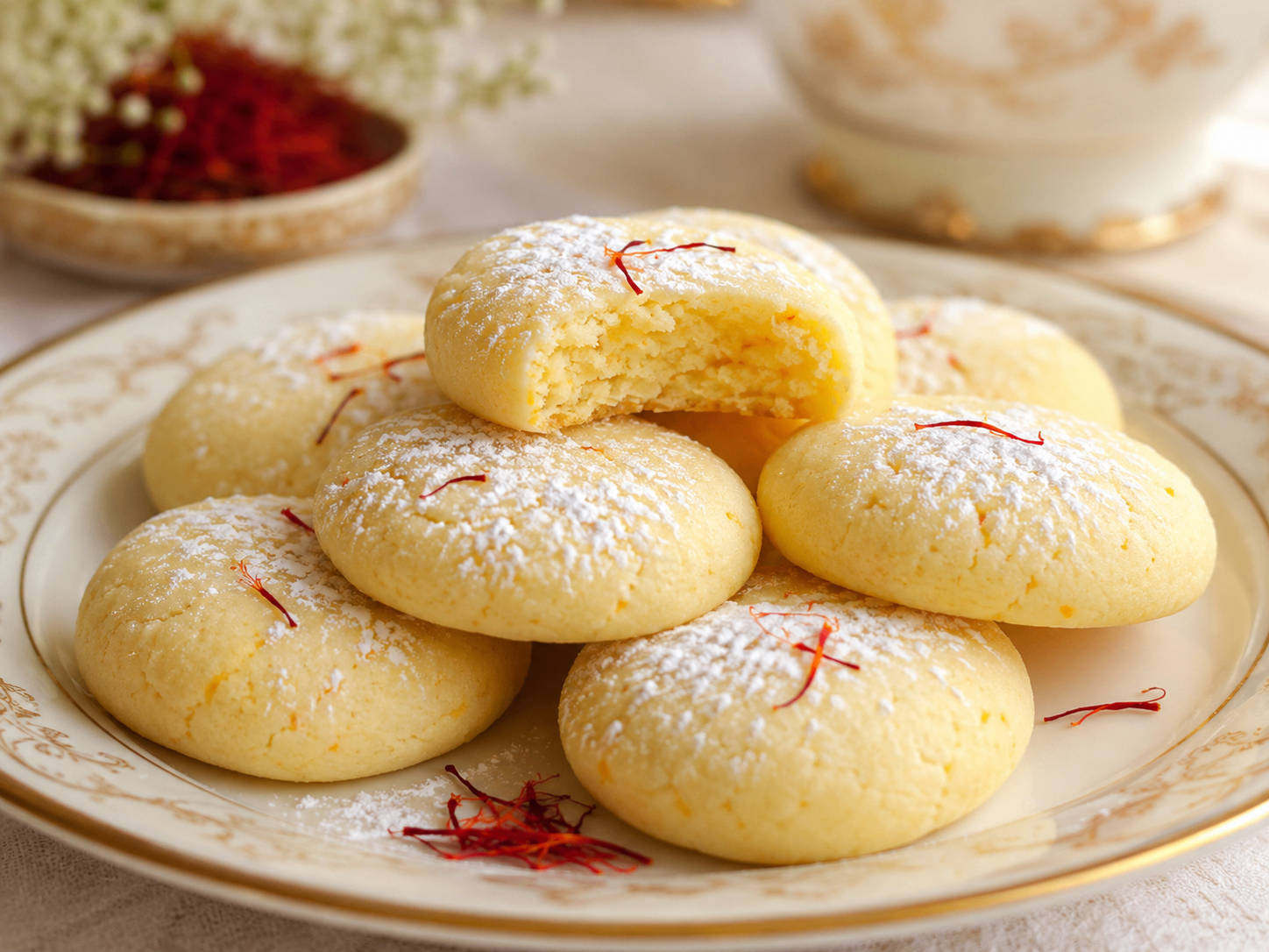 Saffron Meltaways